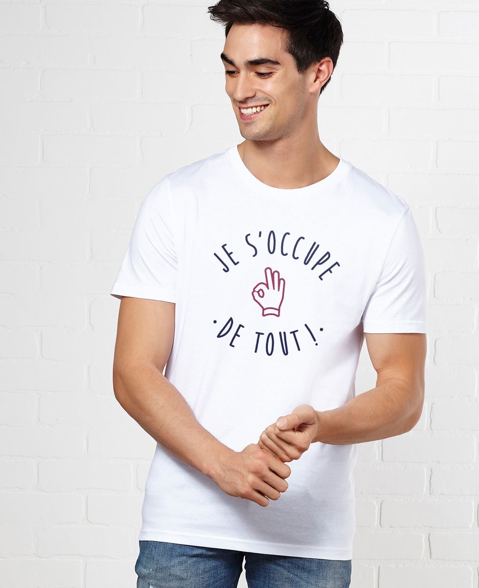 T-Shirt homme Je s'occupe de tout