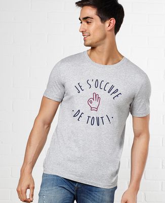 T-Shirt homme Je s'occupe de tout