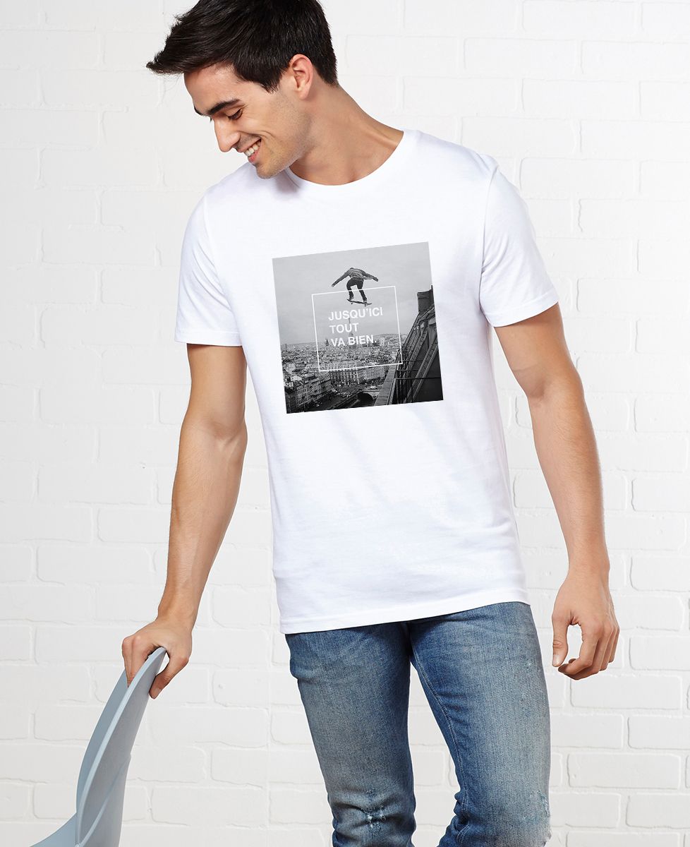 T-Shirt homme Jusqu'ici tout va bien