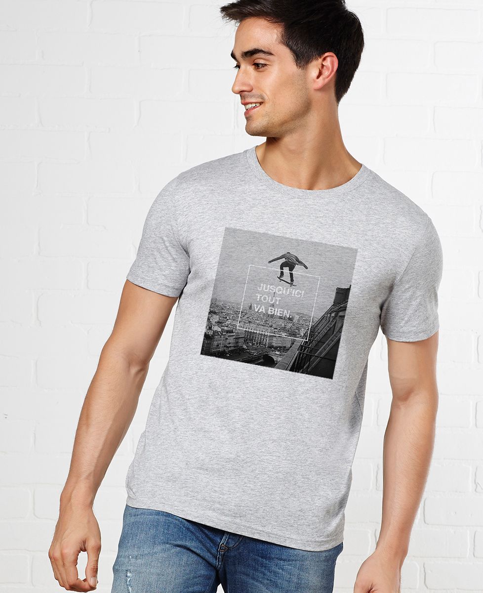 T-Shirt homme Jusqu'ici tout va bien