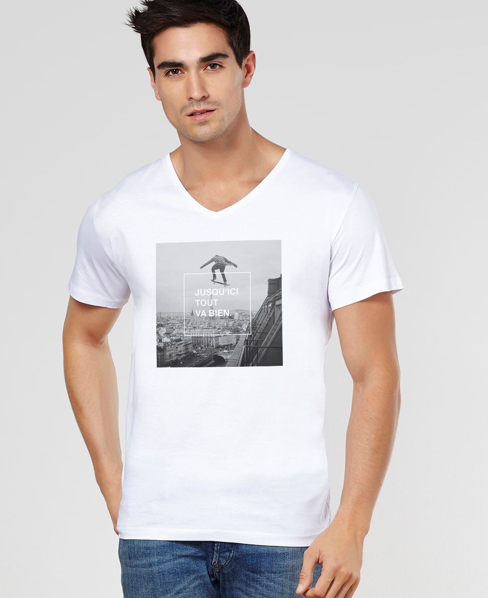 T-Shirt homme Jusqu'ici tout va bien