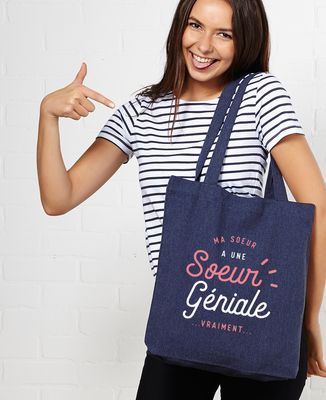 Tote bag Ma soeur a une soeur