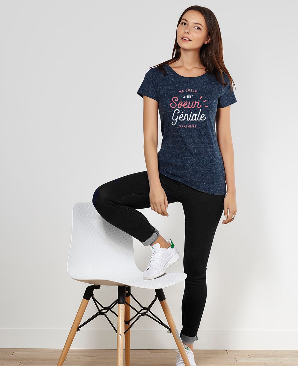 T-Shirt femme Ma soeur a une soeur