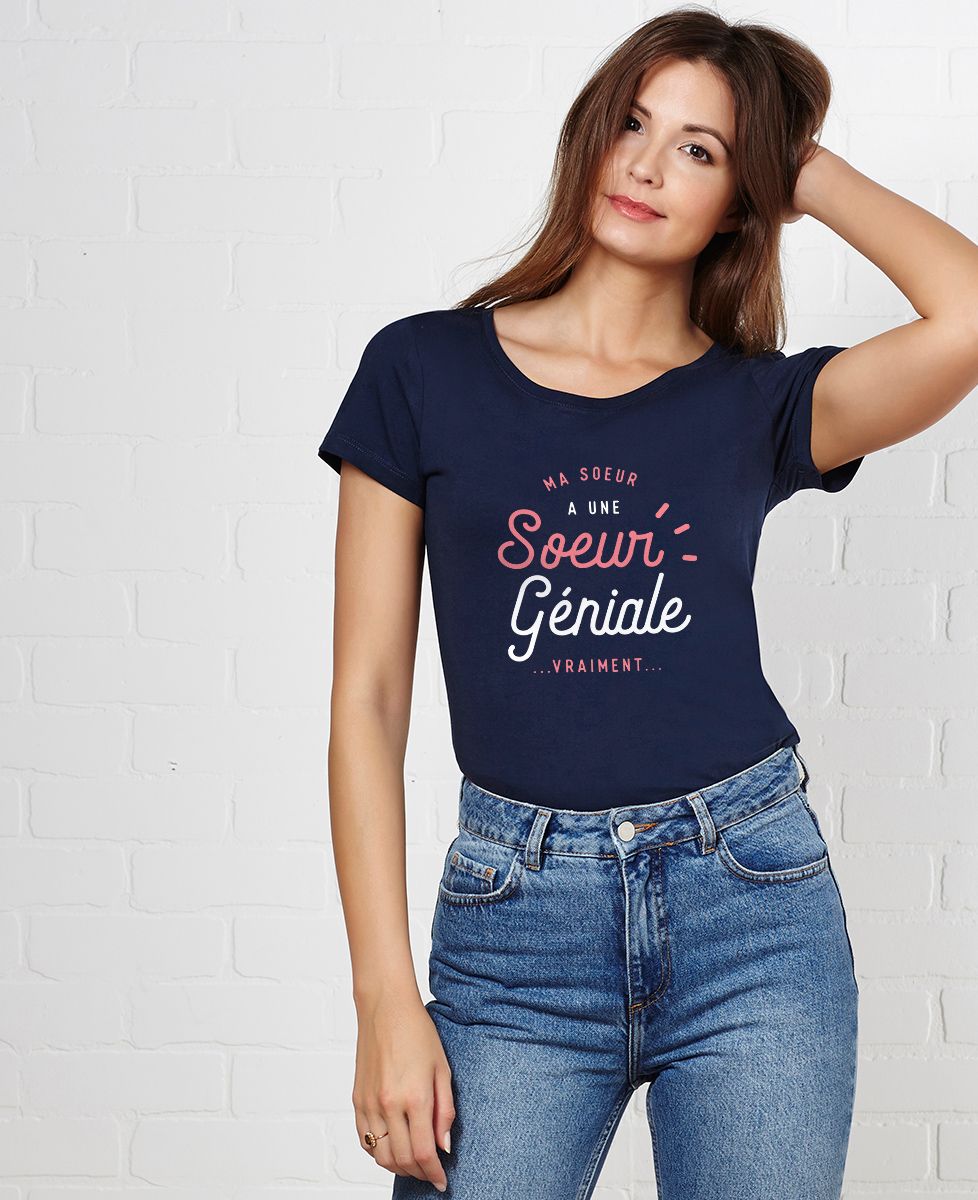 T-Shirt femme Ma soeur a une soeur