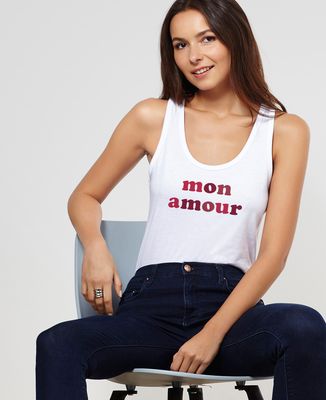 Débardeur femme Mon amour