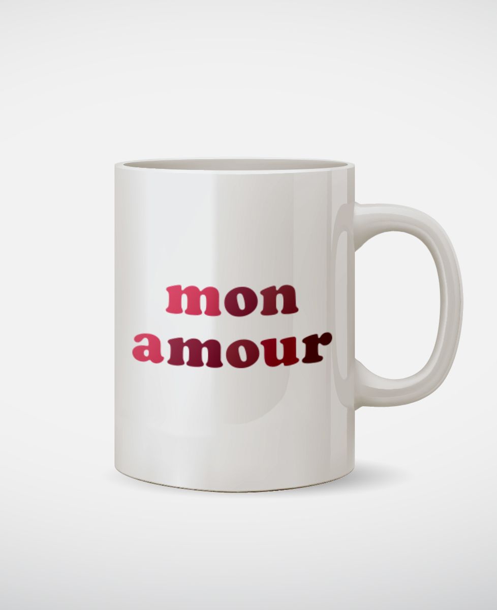 Mug Mon amour - Cadeaux Couple, Mariage