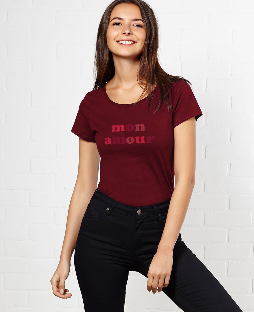 T-Shirt femme Mon amour