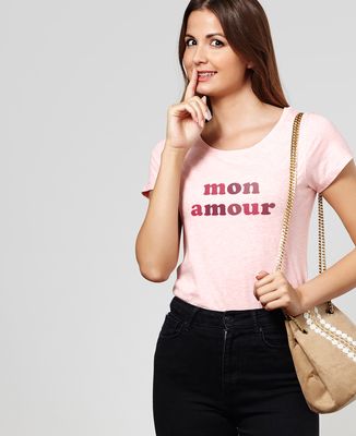 T-Shirt femme Mon amour