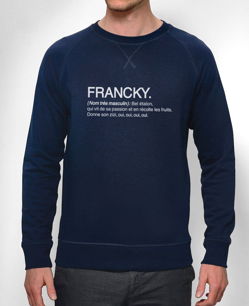 Sweatshirt homme Francky