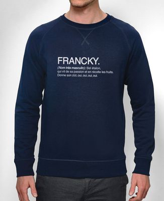 Sweatshirt homme Francky