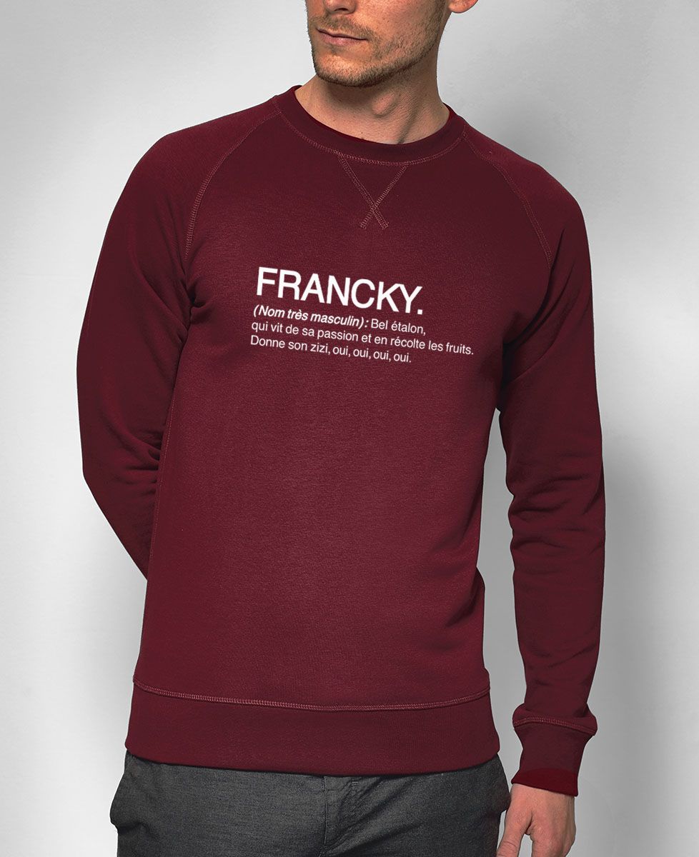 Sweatshirt homme Francky