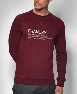 Sweatshirt homme Francky
