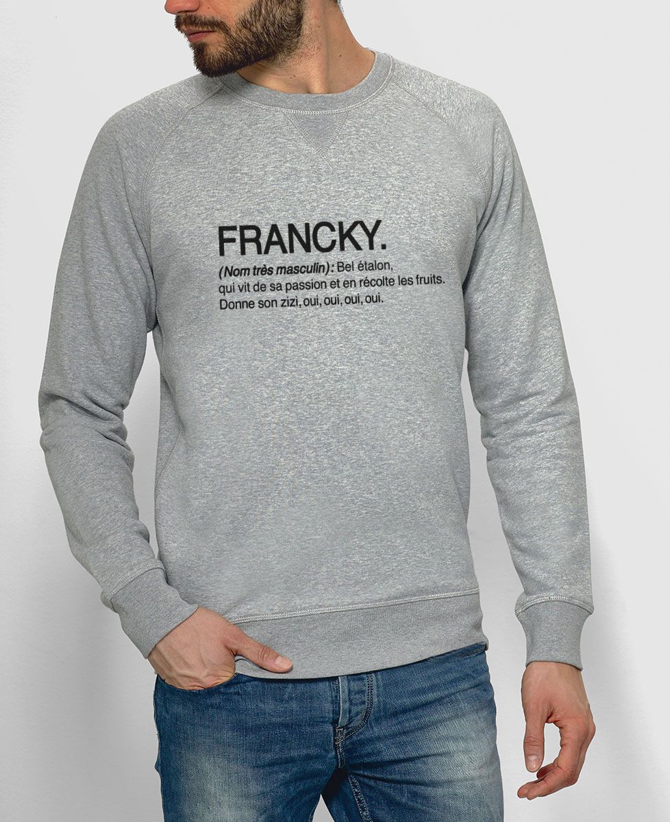 Sweatshirt homme Francky