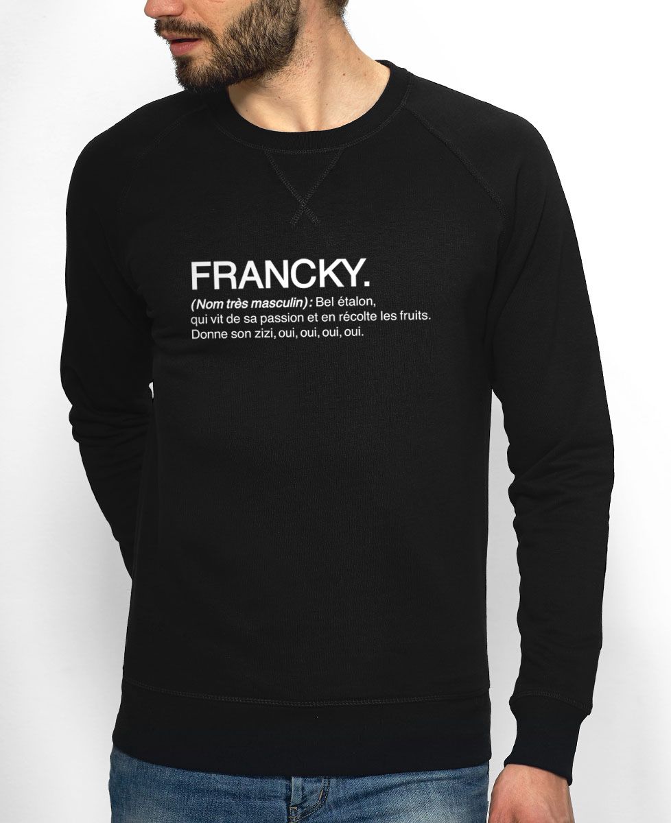 Sweatshirt homme Francky