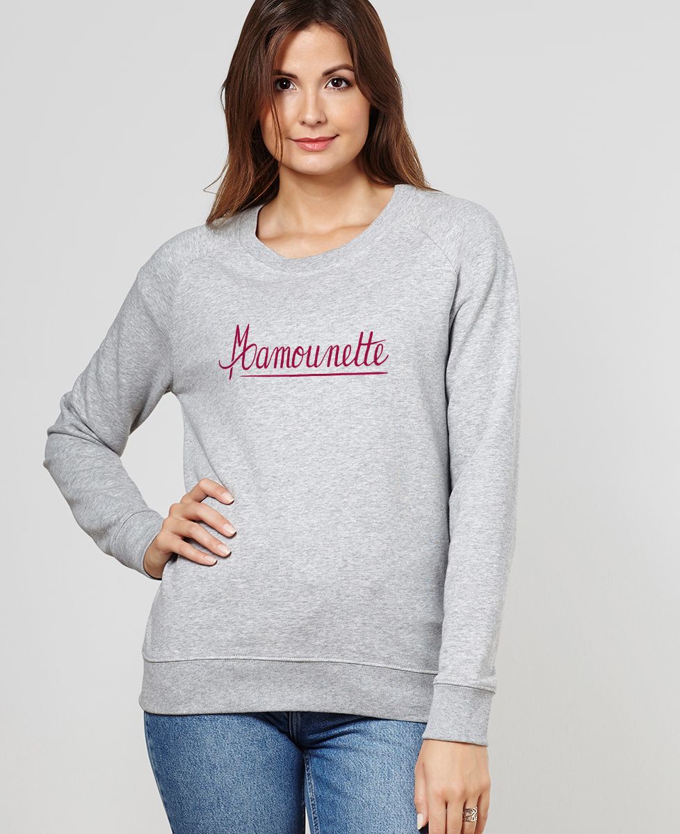 Sweatshirt femme Mamounette