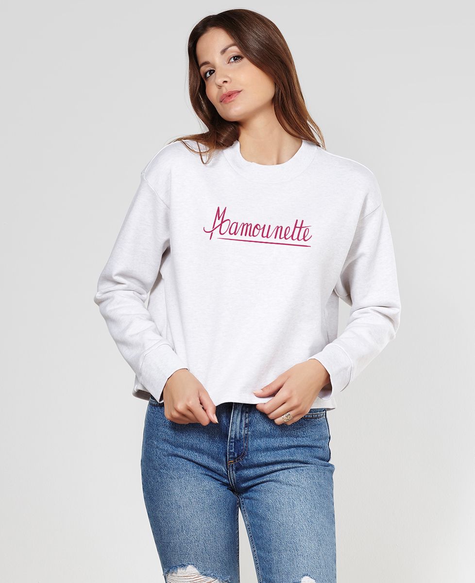 Sweatshirt femme Mamounette