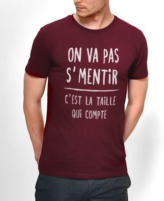 T-Shirt homme On va pas se mentir