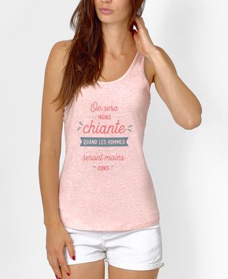 Débardeur femme On sera moins chiante