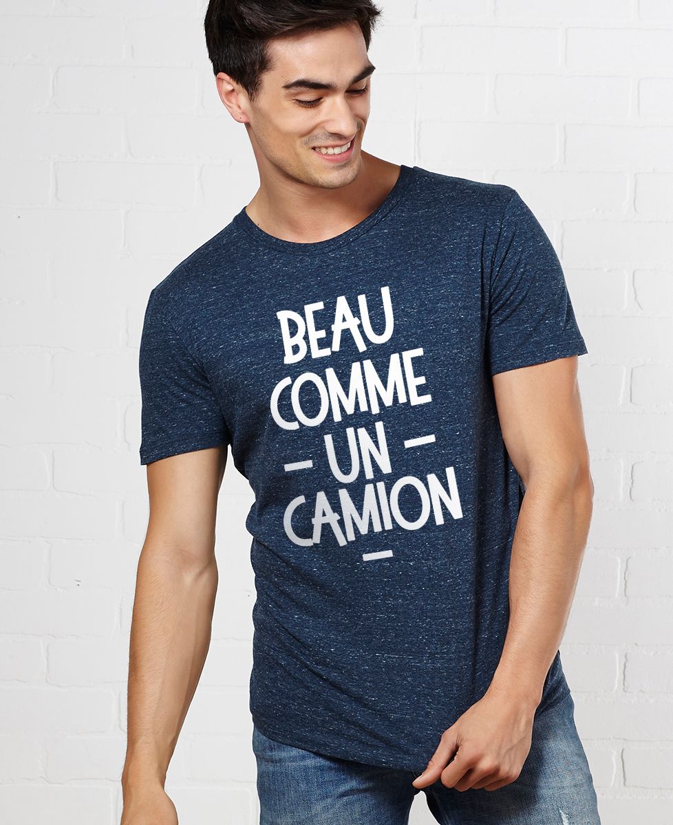 T-shirt homme Beau comme un camion