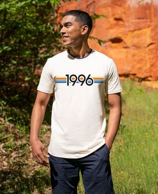 Camiseta reciclada Filgood de hombre Filgood Año de la personalización