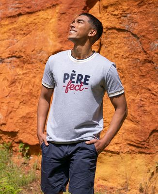 T-shirt homme recyclé Filgood Filgood Pèrefect - Cadeaux Papa, Cadeaux Papy, Duo assortis