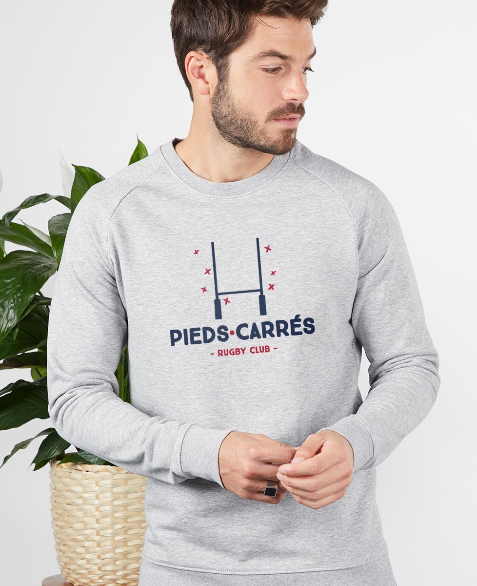 Sweatshirt homme Pieds carrés rugby club - Sport, Rugby