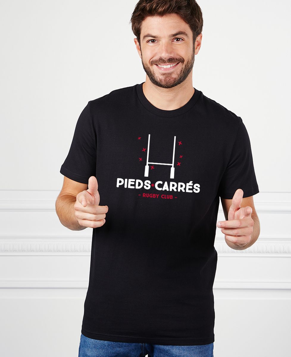 T-shirt homme Pieds carrés rugby club - Sport, Rugby