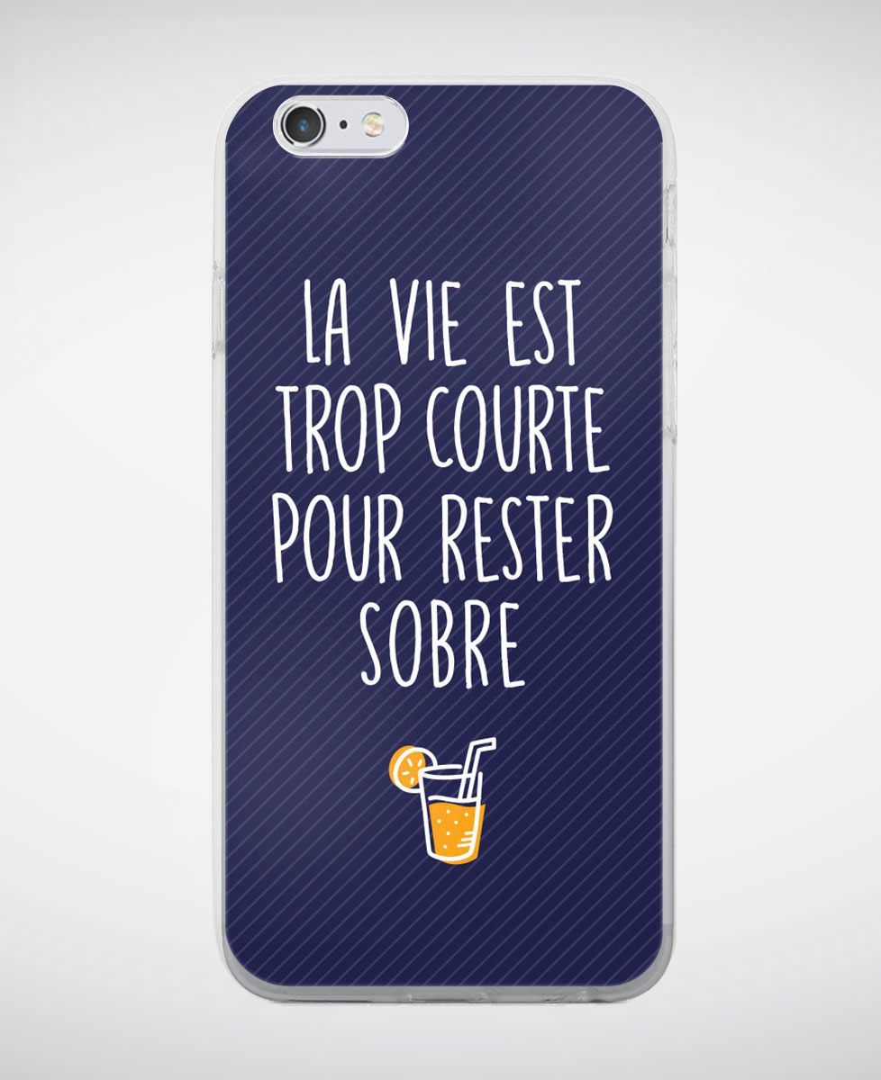 Coque smartphone Rester sobre