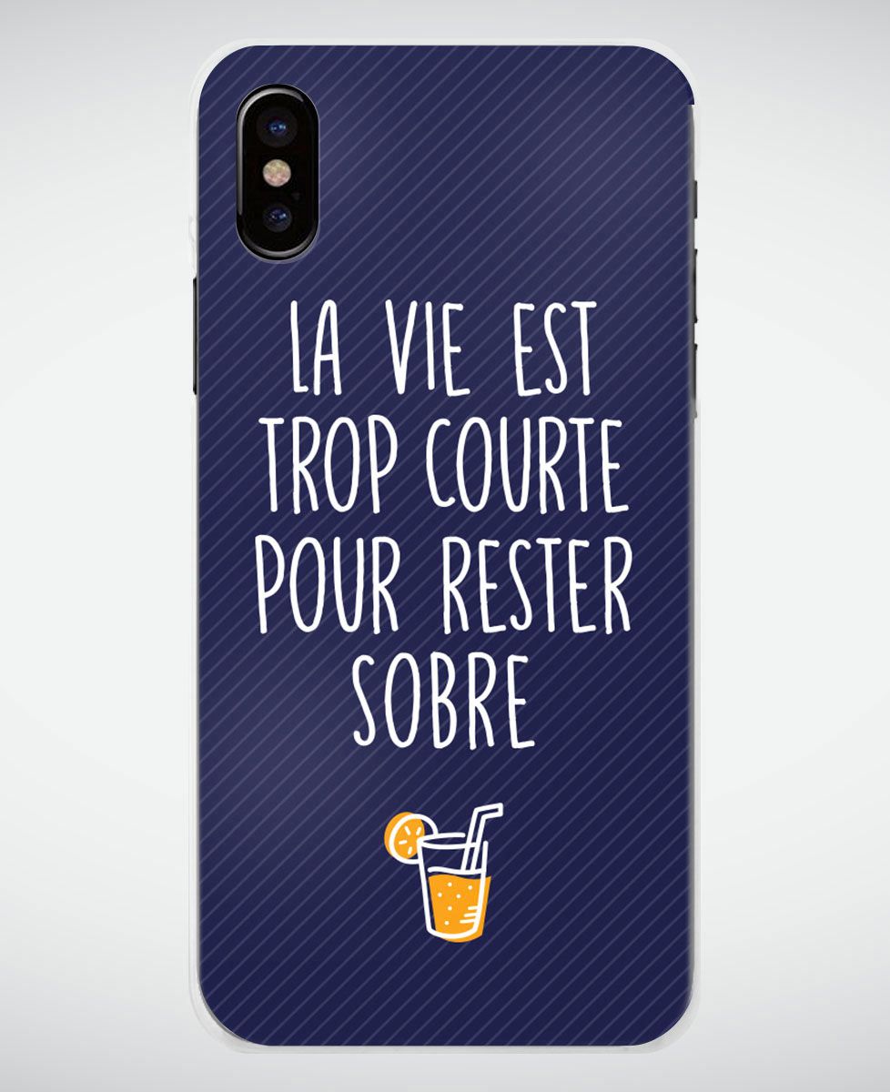 Coque smartphone Rester sobre