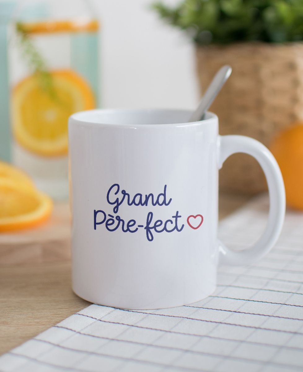 Mug Grand père-fect - Cadeaux Papy