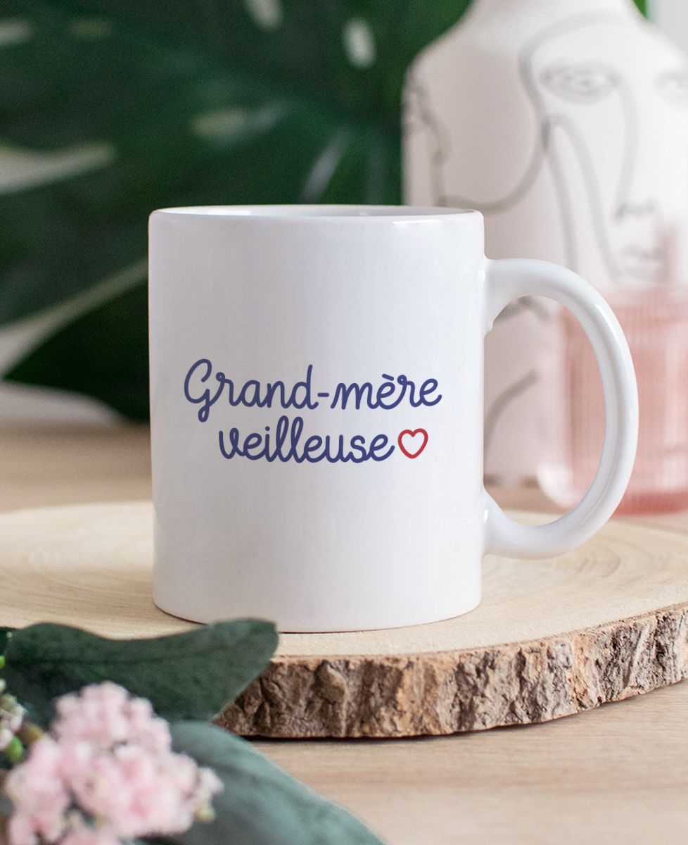 Mug Grand-mère veilleuse - Cadeaux Mamie