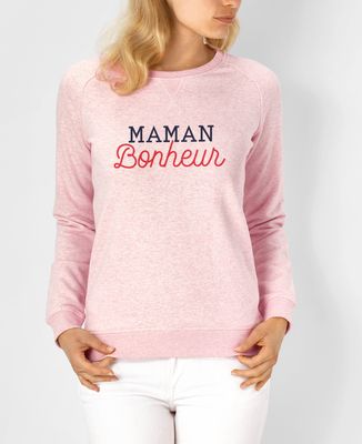 Sweatshirt femme Maman bonheur