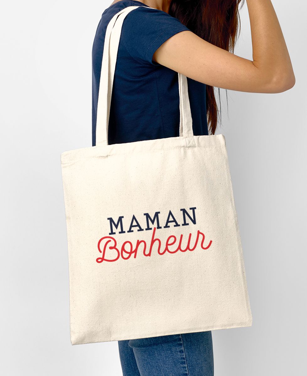 Tote bag Maman bonheur