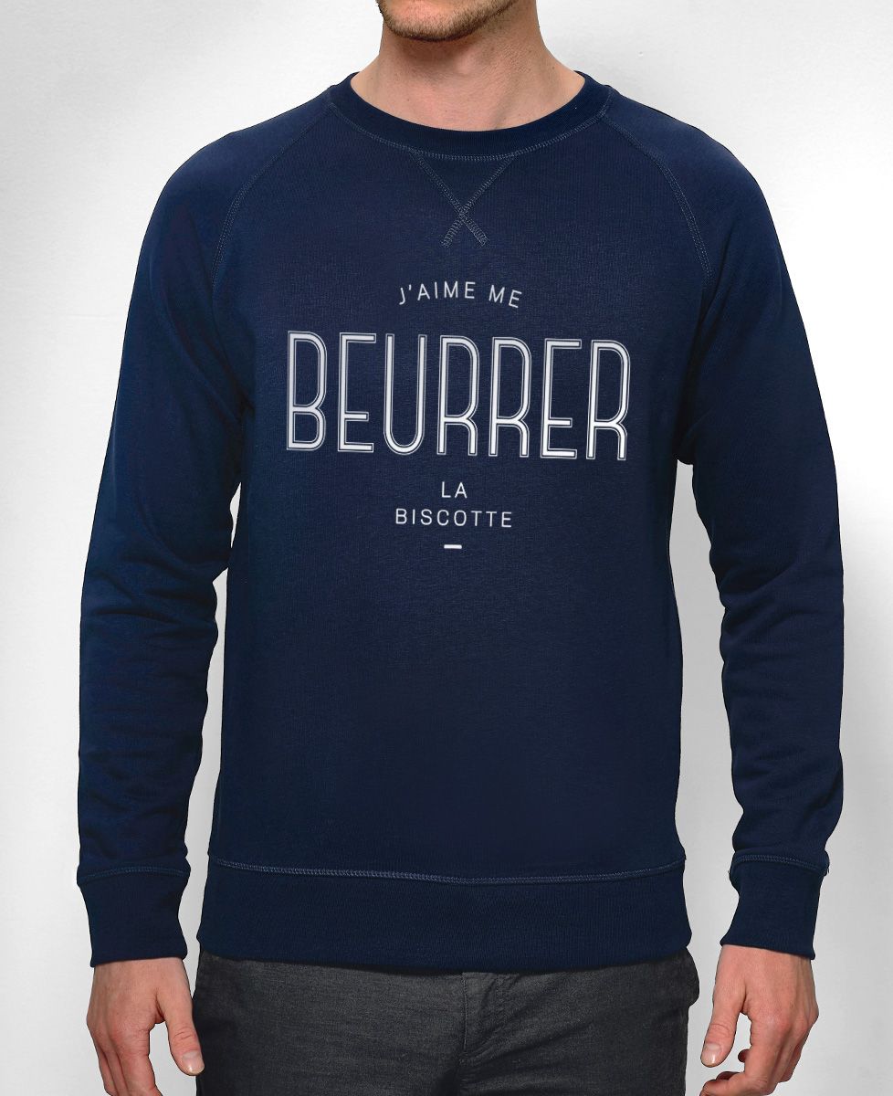 Sweatshirt homme La biscotte - Sport, Films & Séries