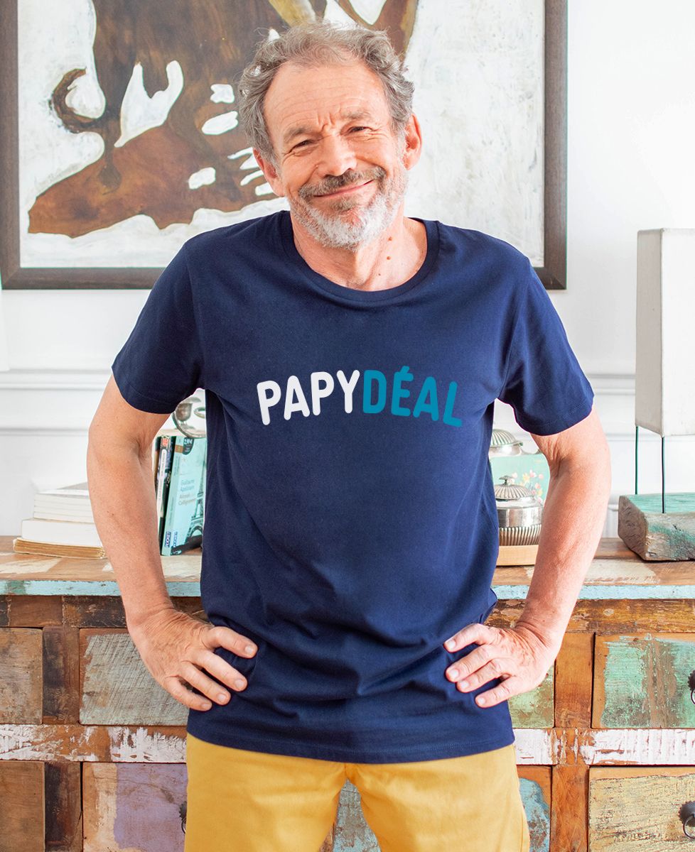 T-shirt homme Papydéal - Cadeaux Papy