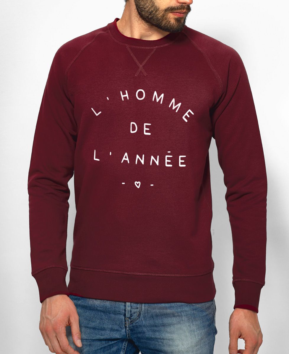 Sweatshirt homme L'homme de l'année