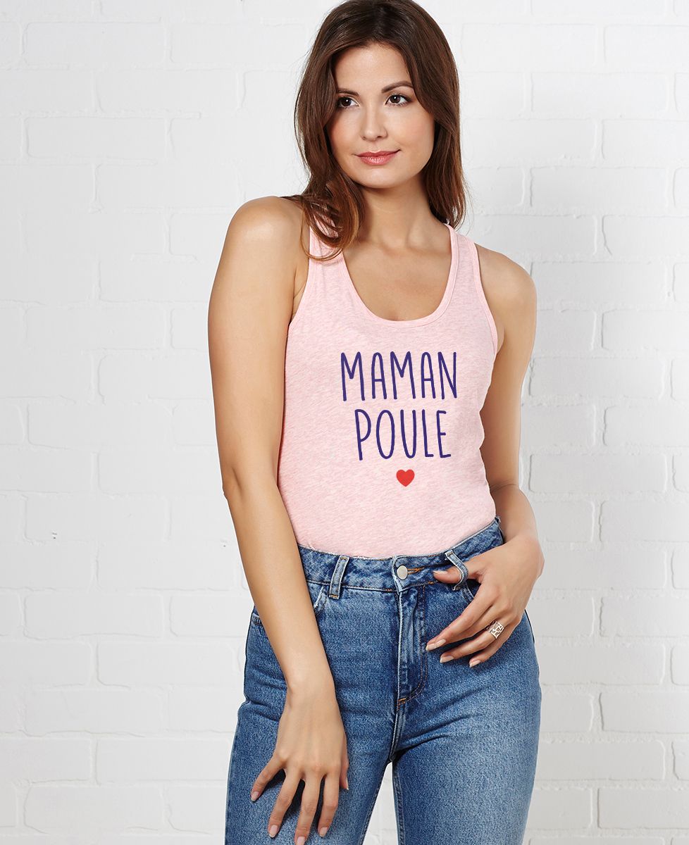 Débardeur femme Maman poule
