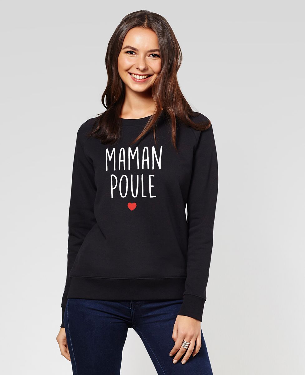 Sweatshirt femme Maman poule