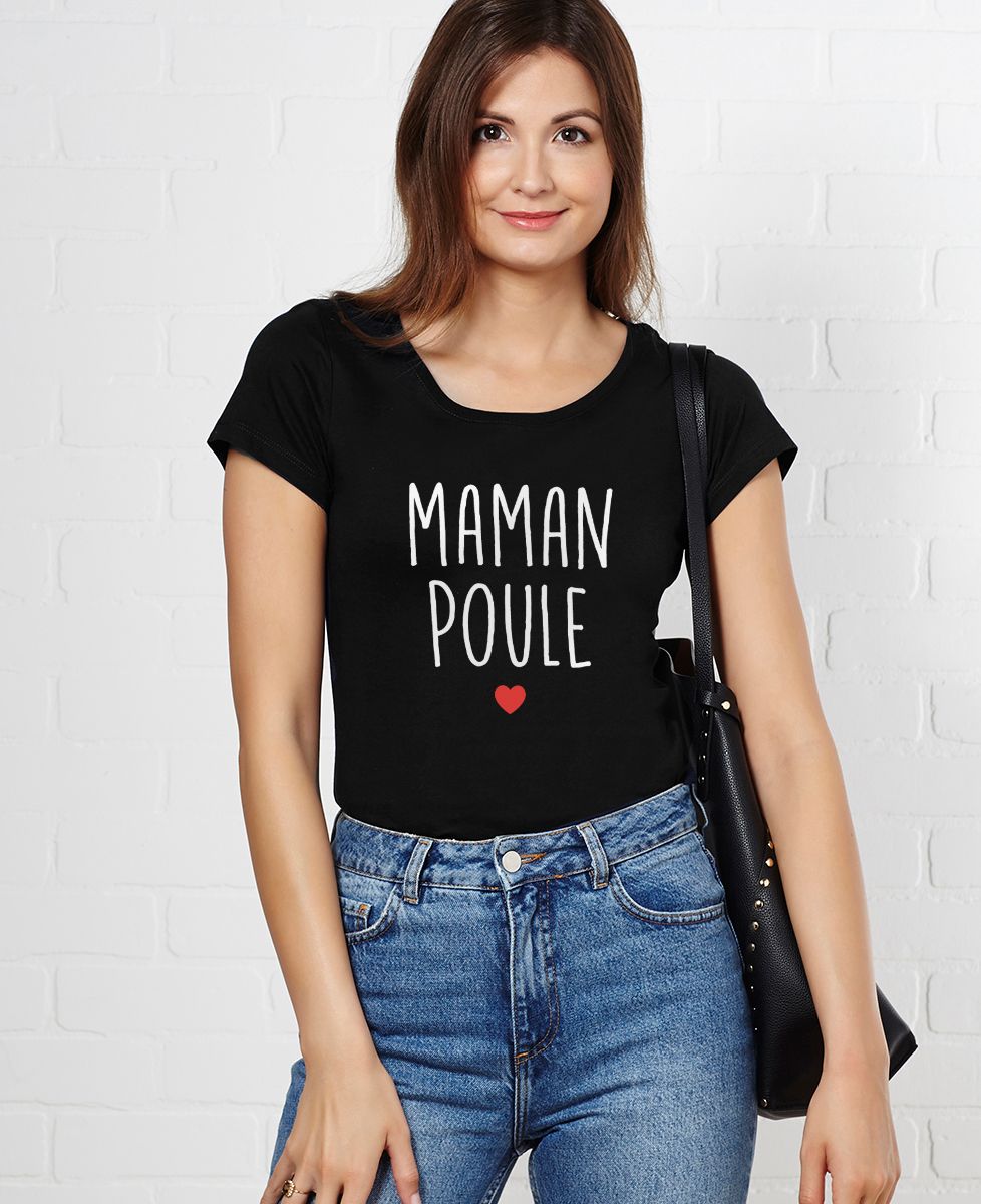 T-Shirt femme Maman poule