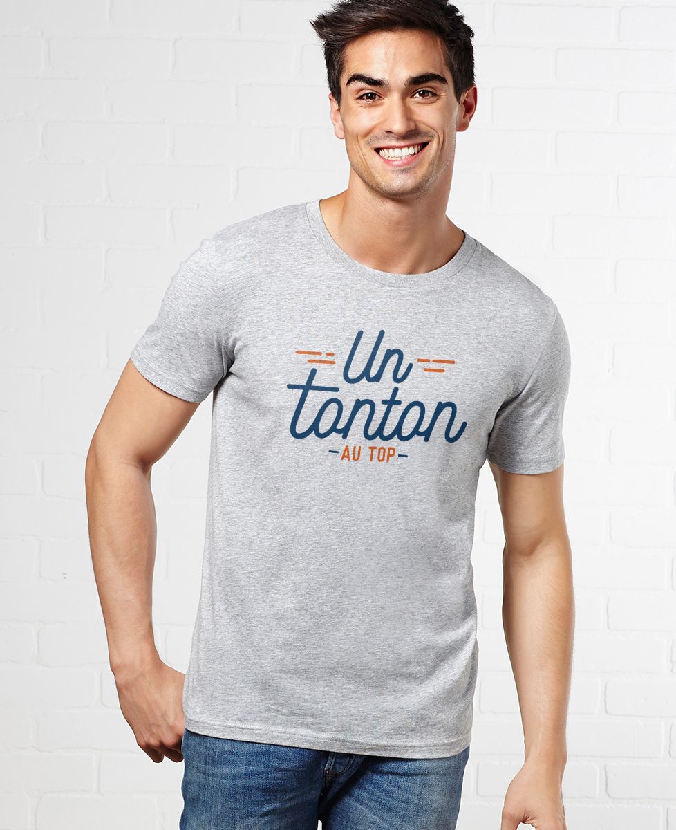T-shirt homme Tonton au top