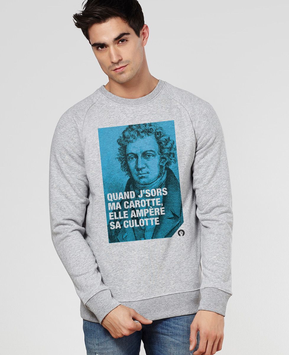 Sweatshirt homme Ampère - Cadeaux Couple