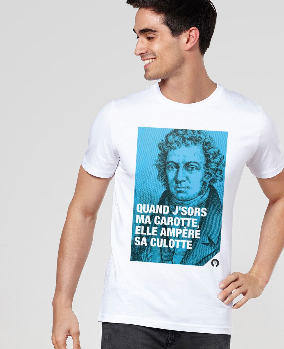 T-shirt homme Ampère - Cadeaux Couple