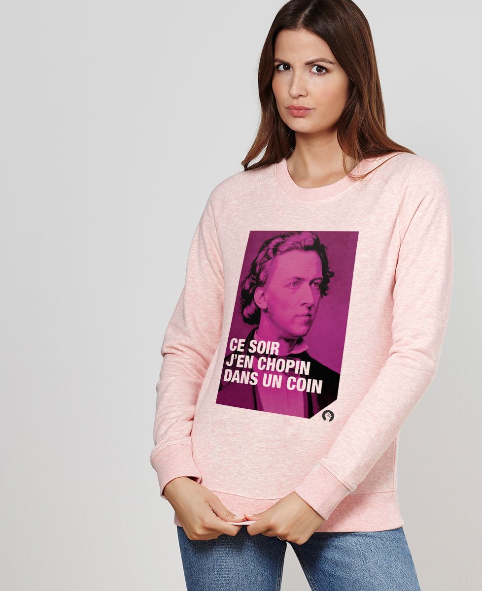 Sweatshirt femme Chopin