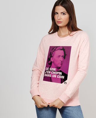Sweatshirt femme Chopin