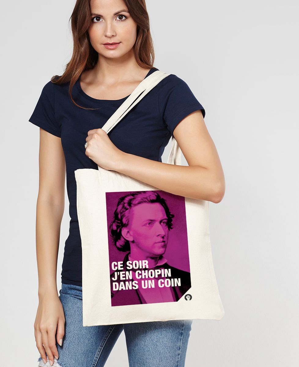 Tote bag Chopin
