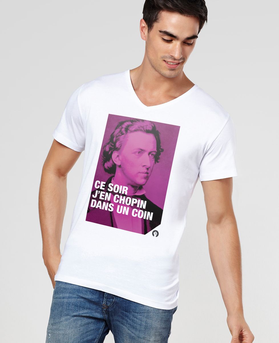 T-shirt homme Chopin