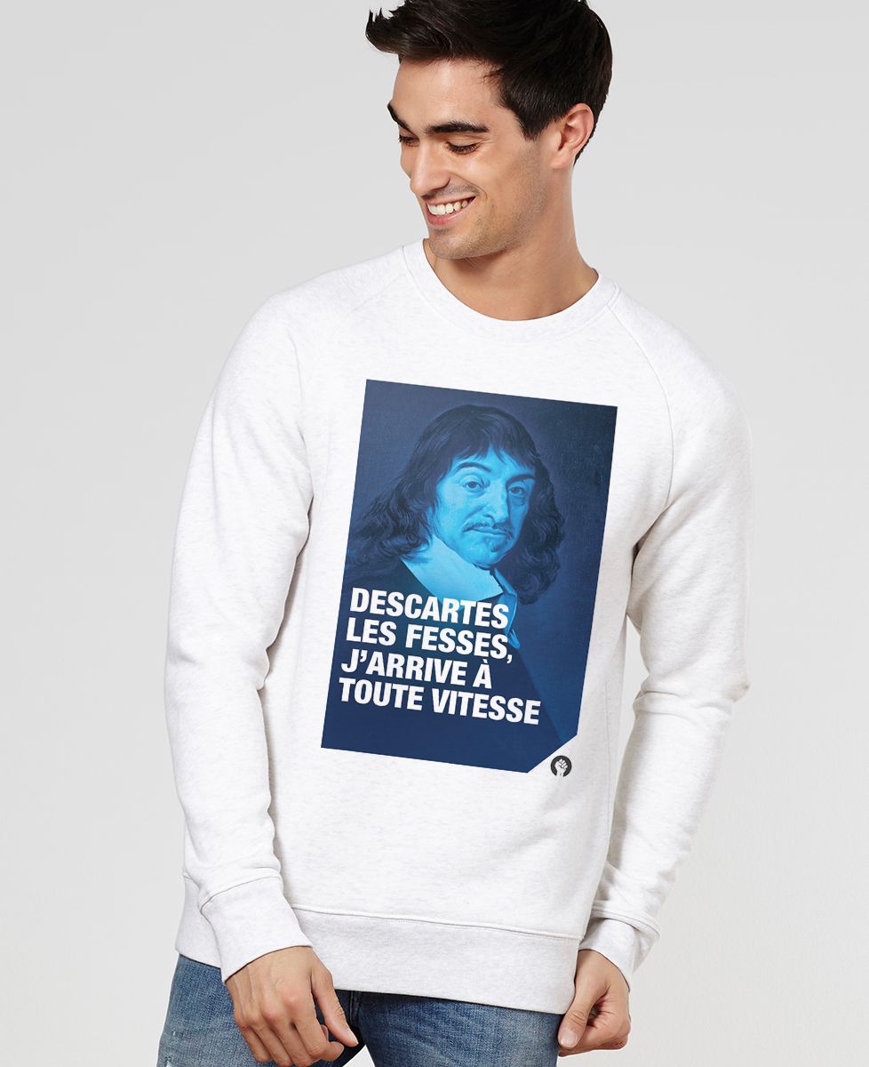 Sweatshirt homme Descartes