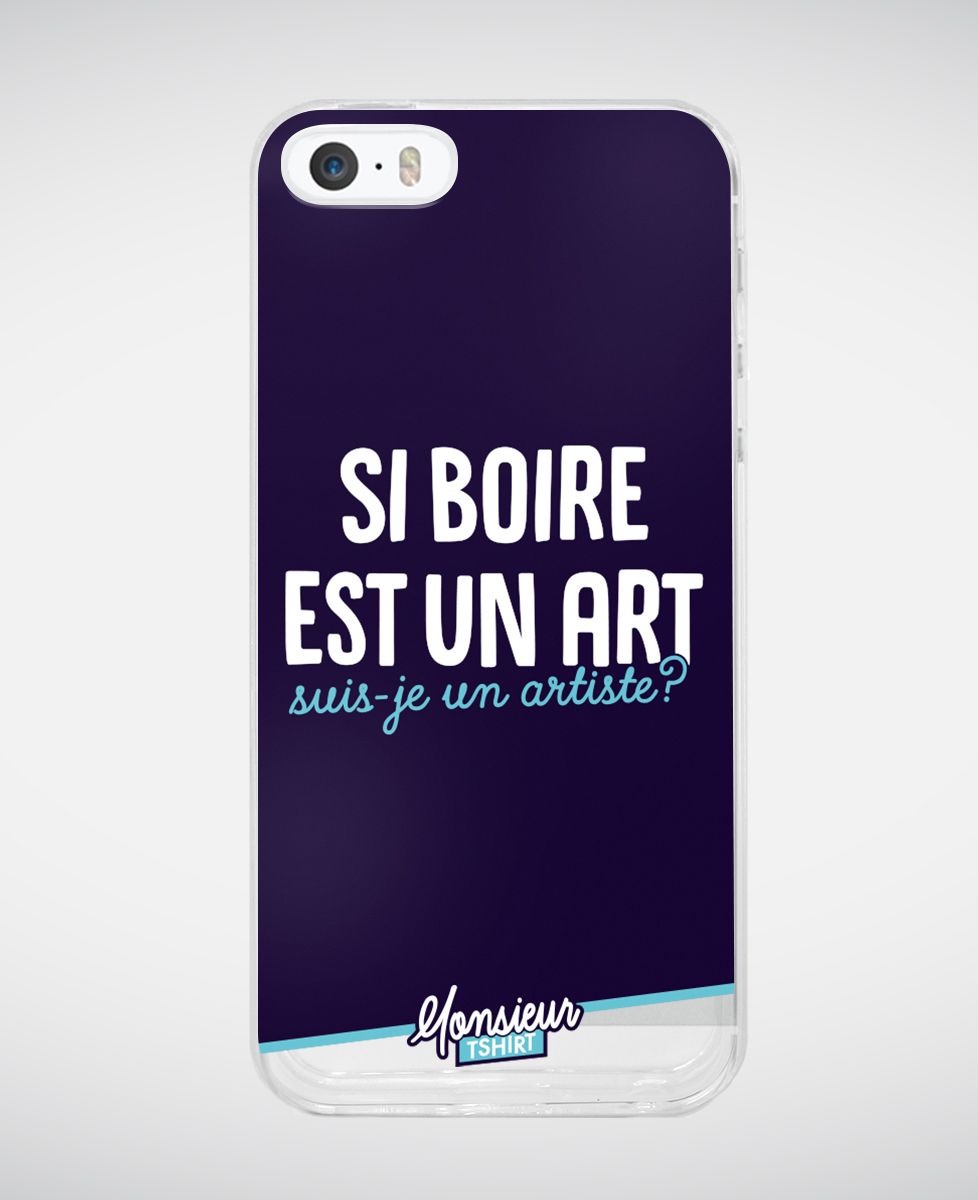 Coque smartphone Suis-je un artiste