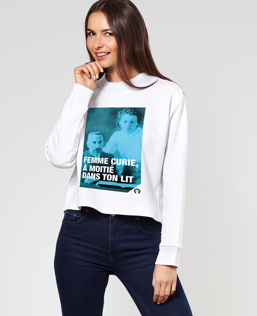Sweatshirt femme Curie
