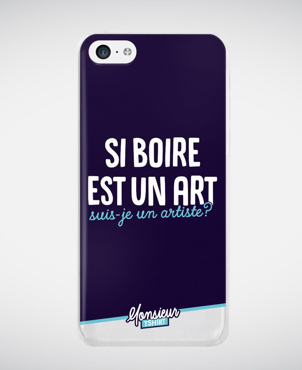 Coque smartphone Suis-je un artiste